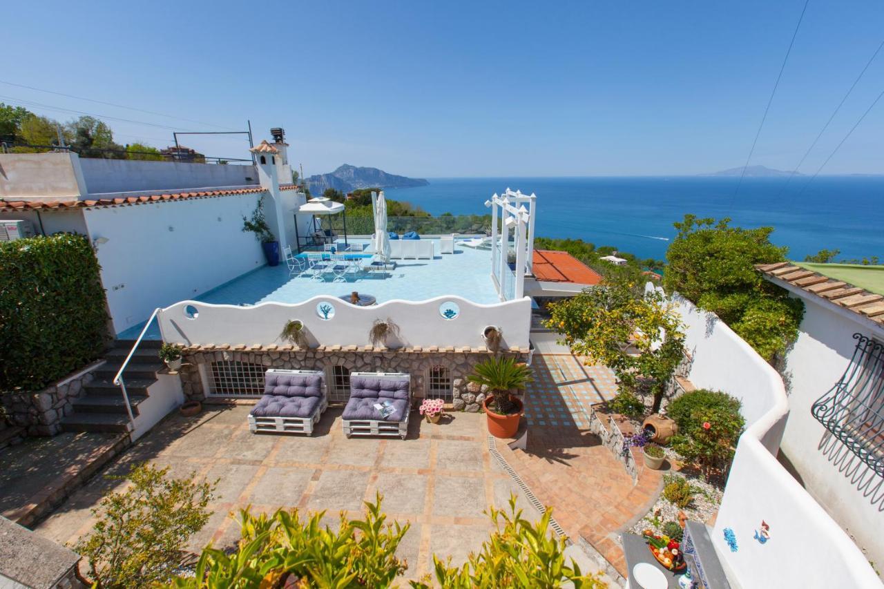 Villa Venus In Penisola Sorrentina 马萨鲁布朗斯 外观 照片