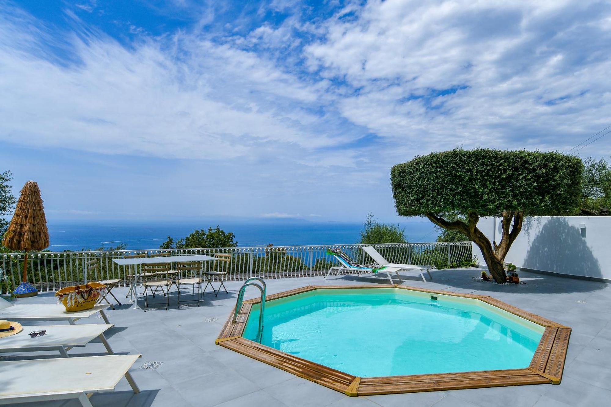 Villa Venus In Penisola Sorrentina 马萨鲁布朗斯 外观 照片