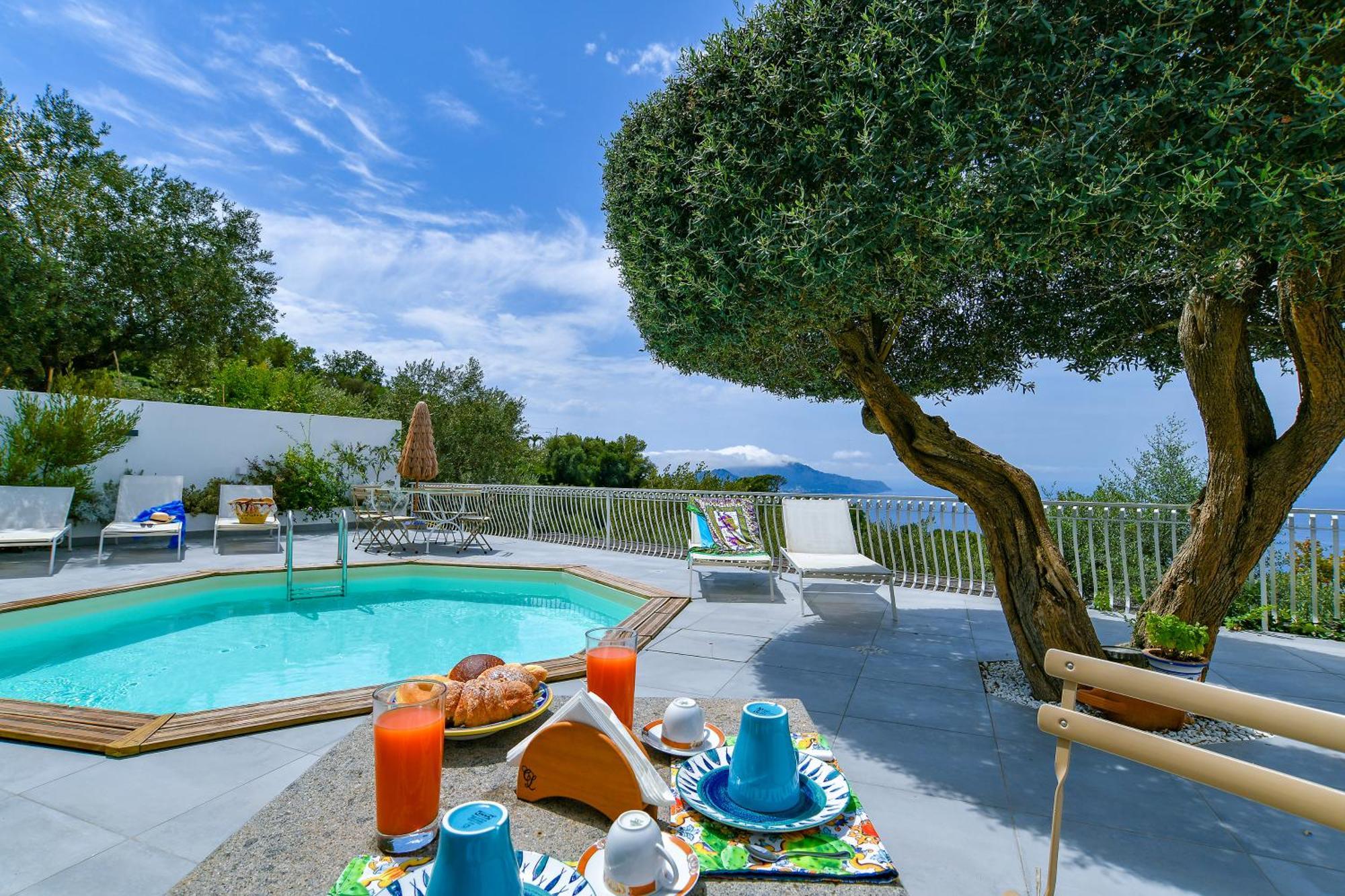 Villa Venus In Penisola Sorrentina 马萨鲁布朗斯 外观 照片