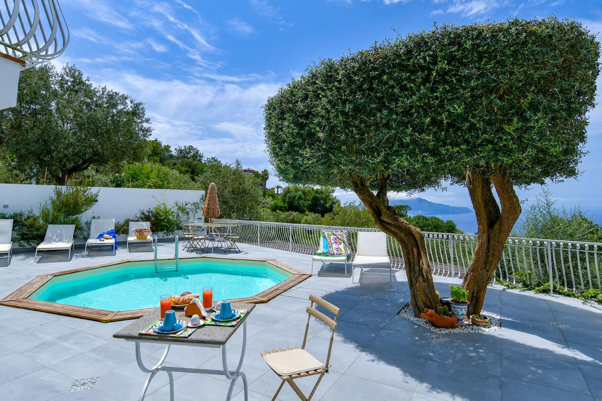 Villa Venus In Penisola Sorrentina 马萨鲁布朗斯 外观 照片